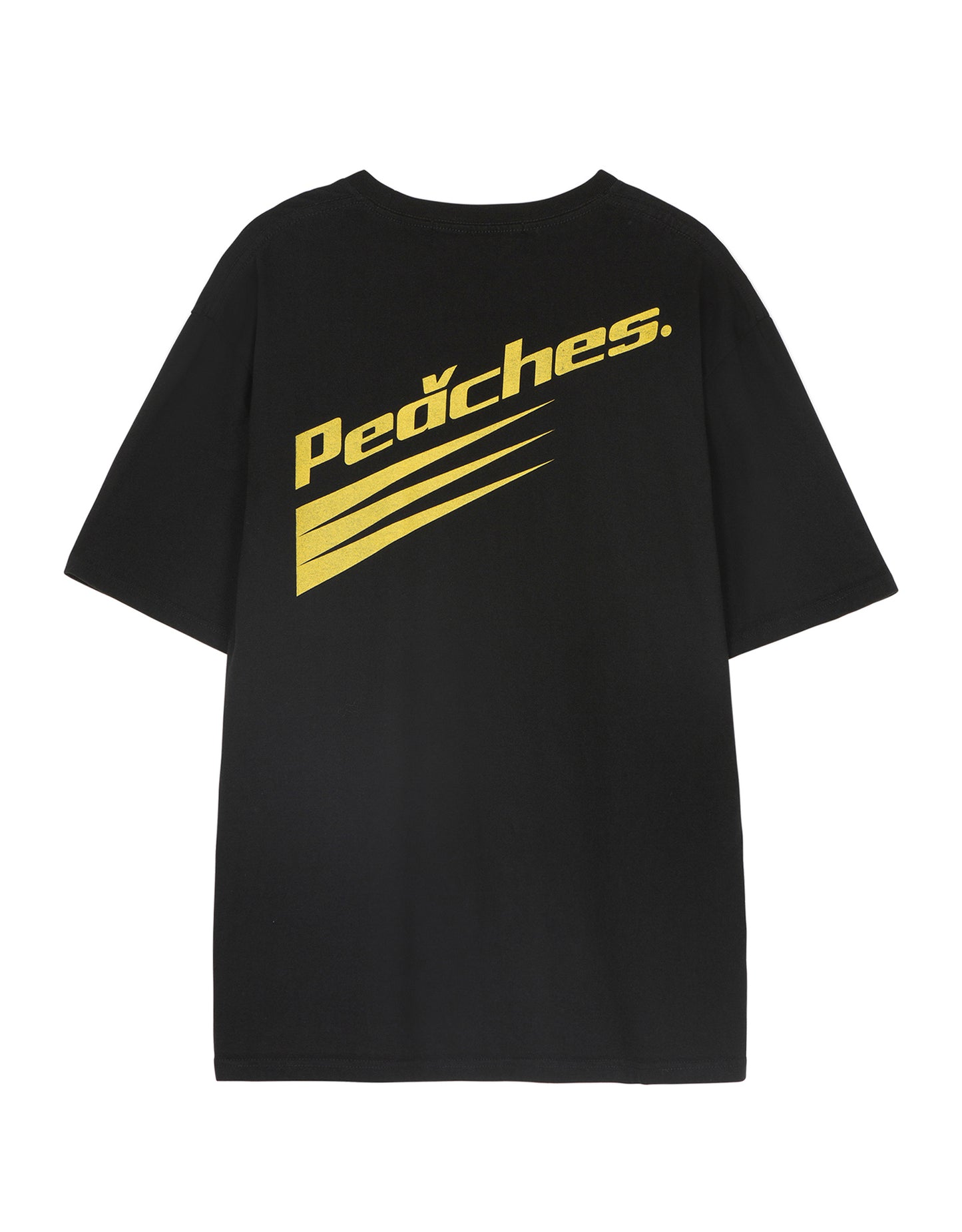 ENGINE CHECK TEE BLACK