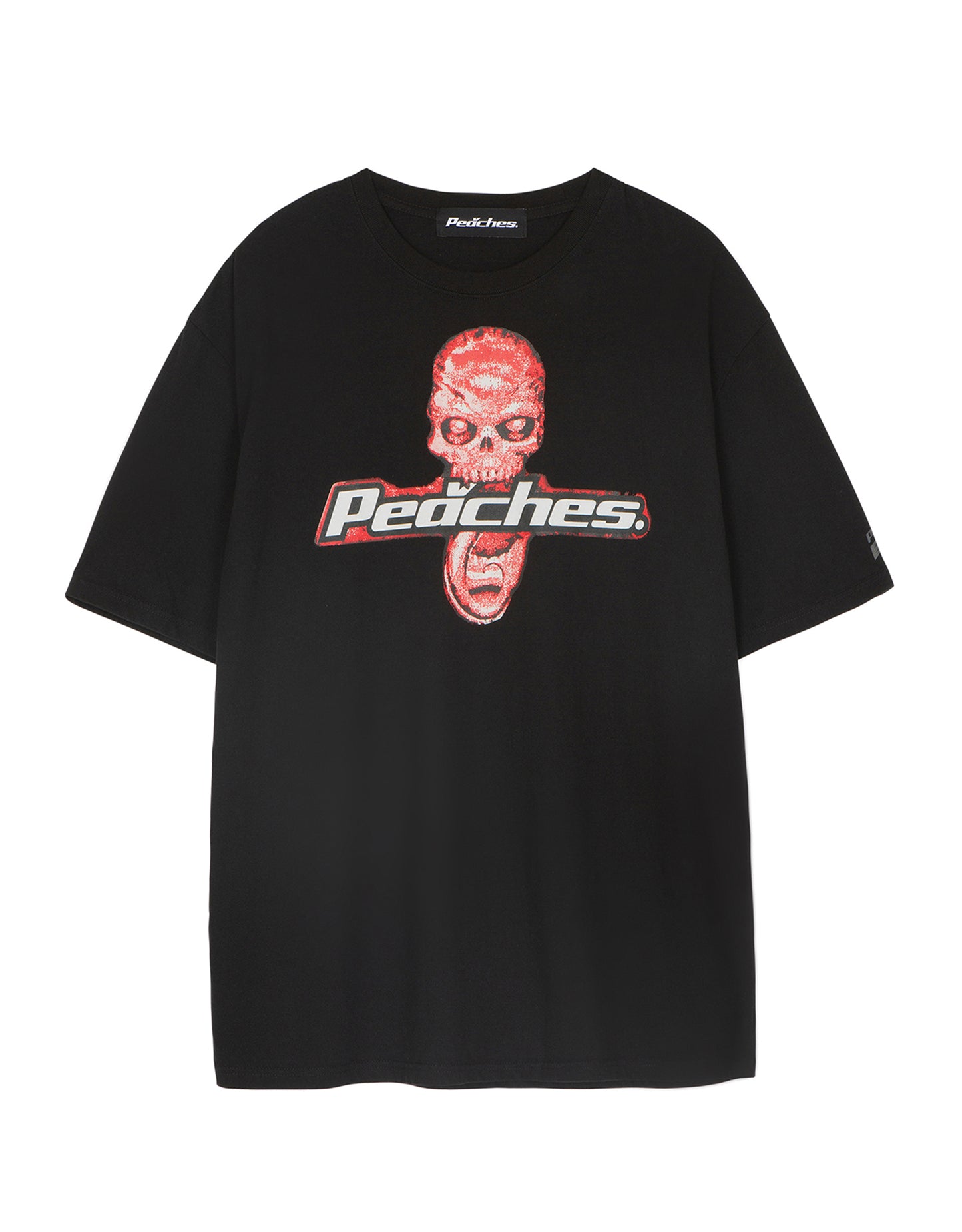SKULL LOGO TEE BLACK