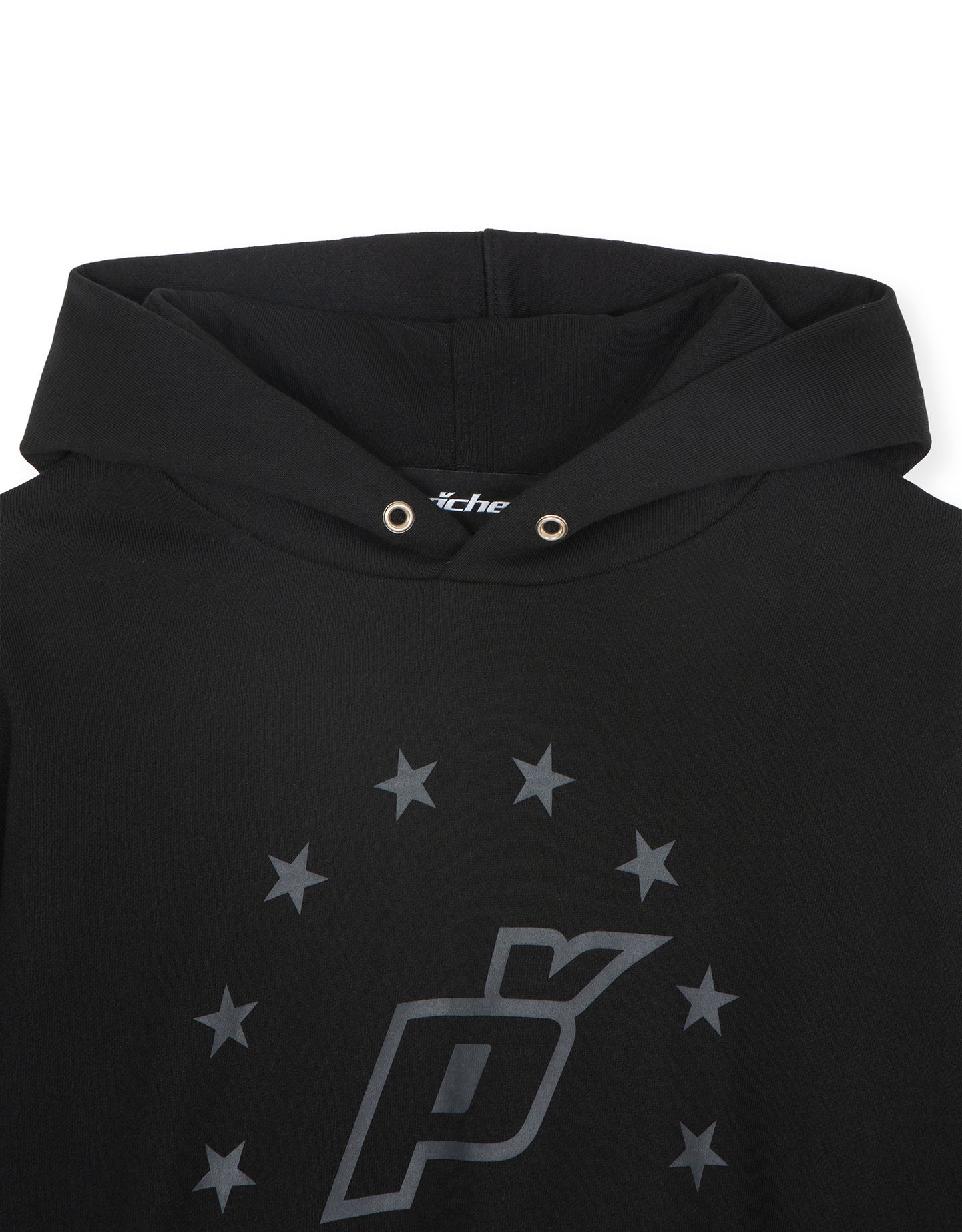 CIRCULAR LOGO HOODIE BLACK