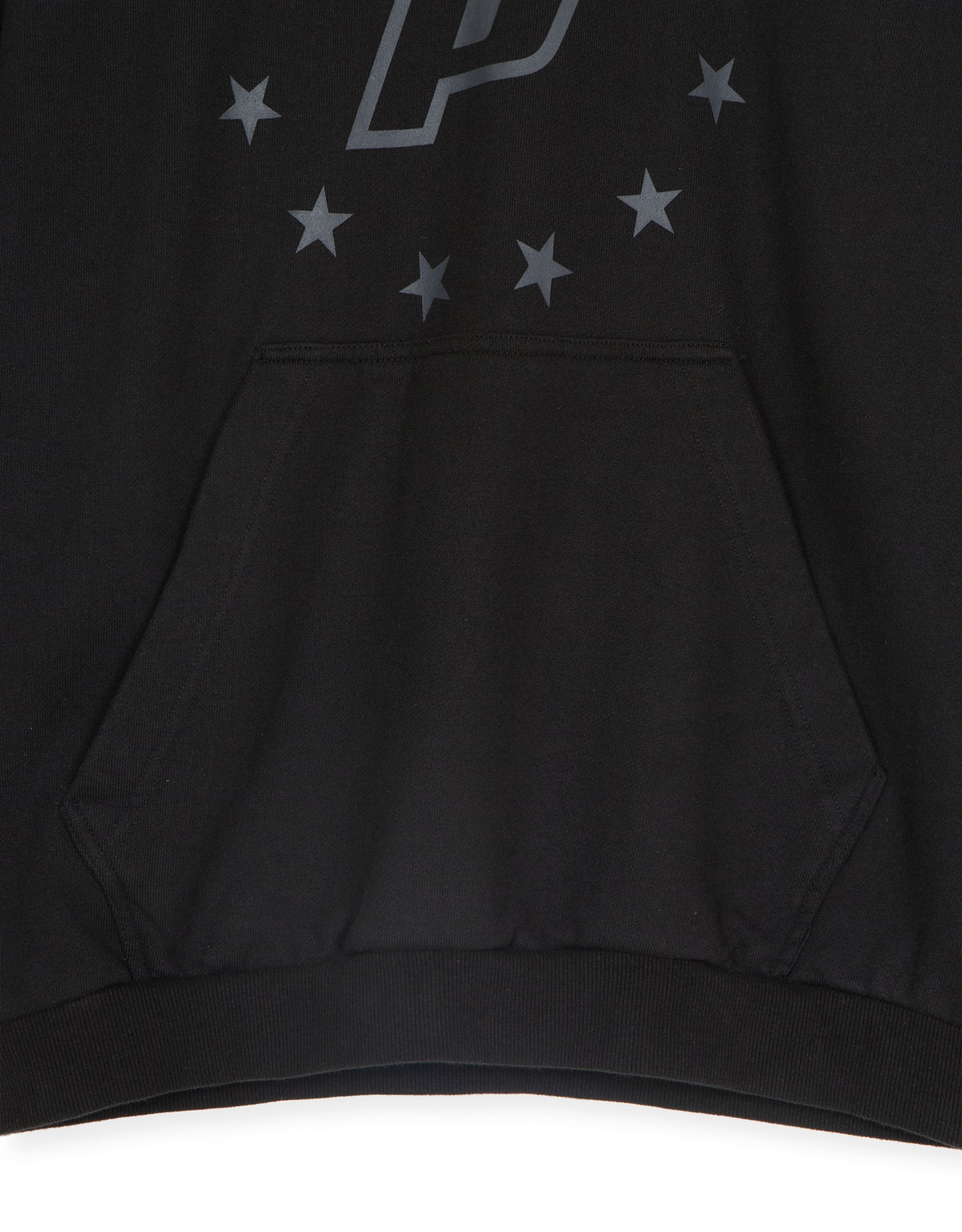 CIRCULAR LOGO HOODIE BLACK