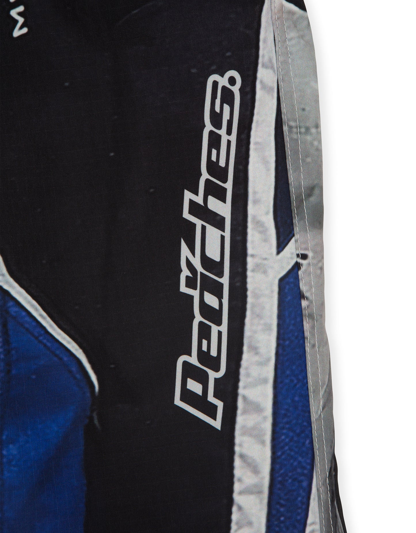 RACING SUIT PRINTED TRACK PANTS WHITE