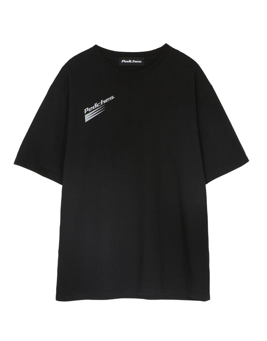 CIRCULAR LOGO TEE BLACK