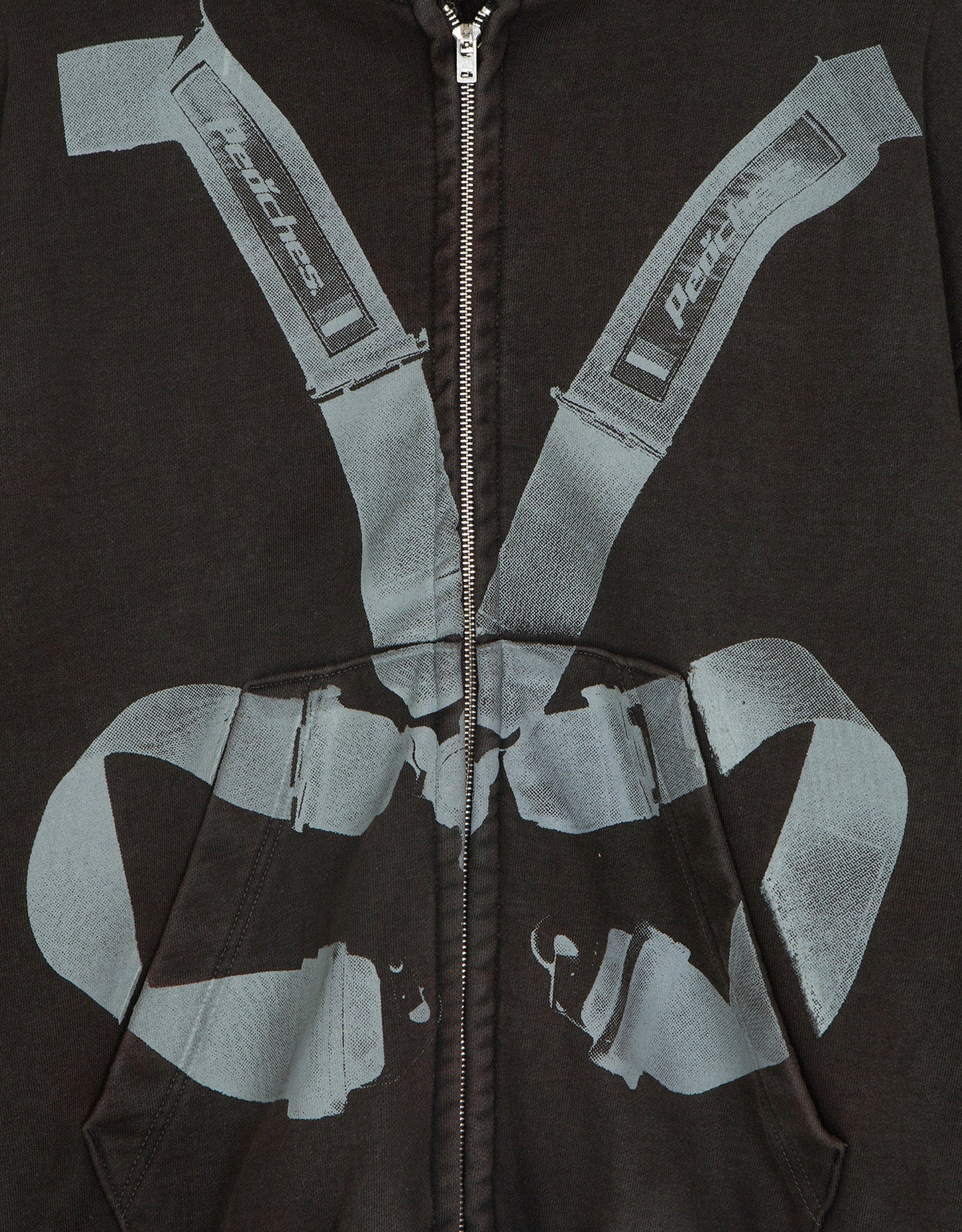 RACING HARNESS ZIP UP HOODIE