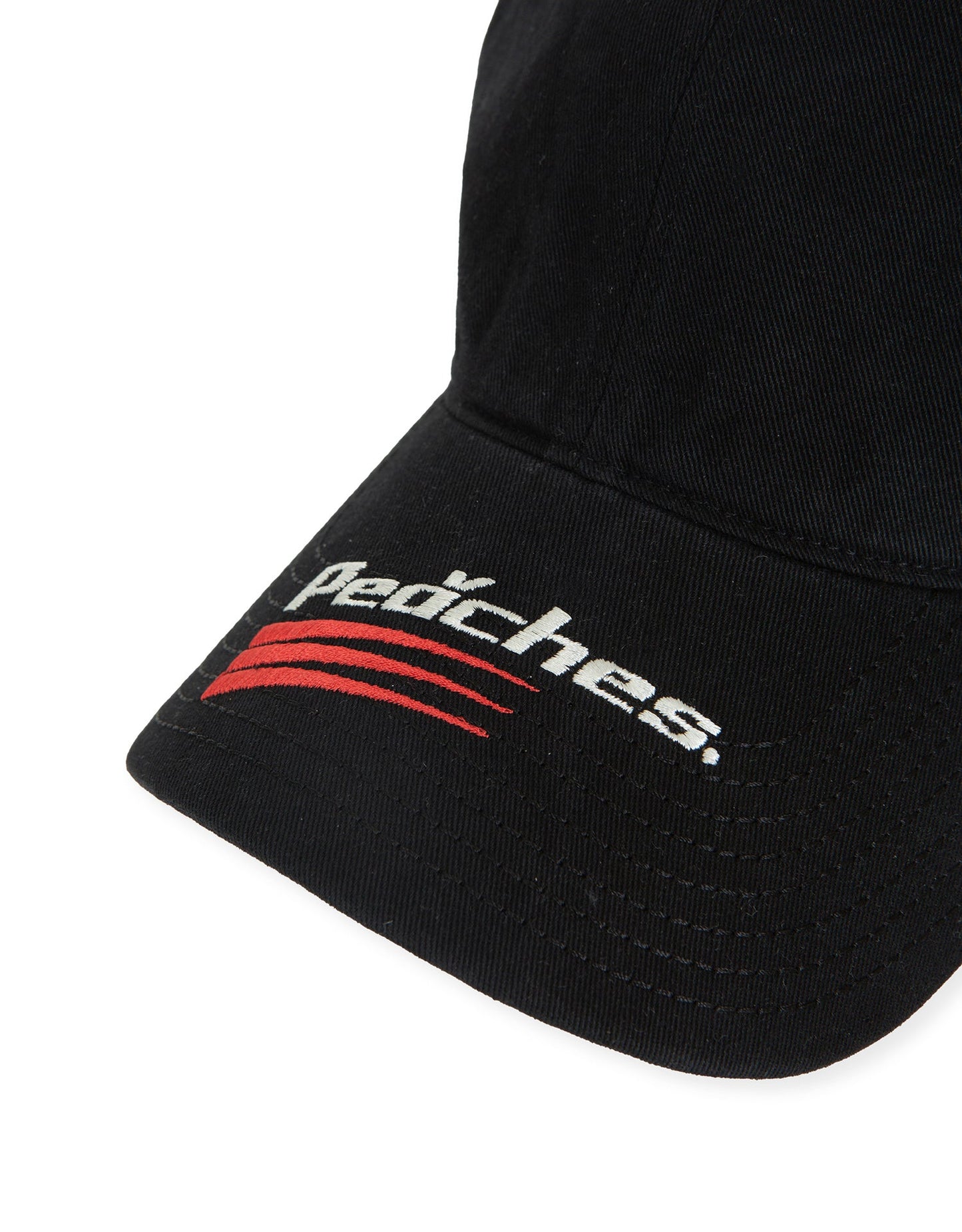 LOGO EMBROIDERY CAP BLACK