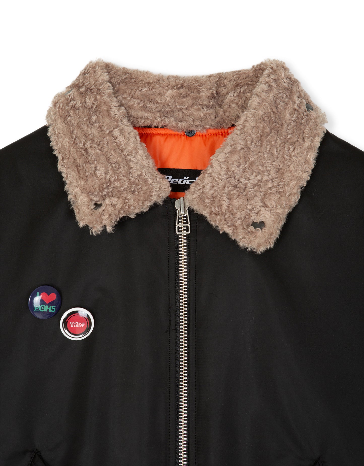 FUR COLLAR MA-1 JACKET