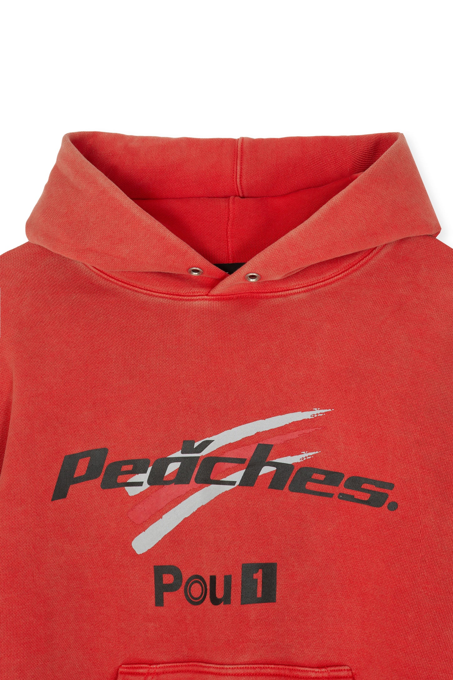 WESTERN RACING LOGO HOODIE RED