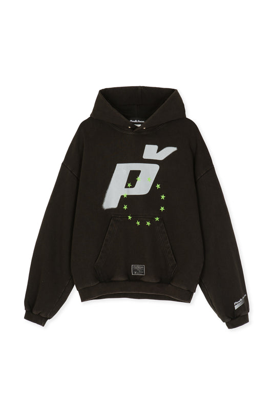 BROKEN SIGNATURE LOGO HOODIE