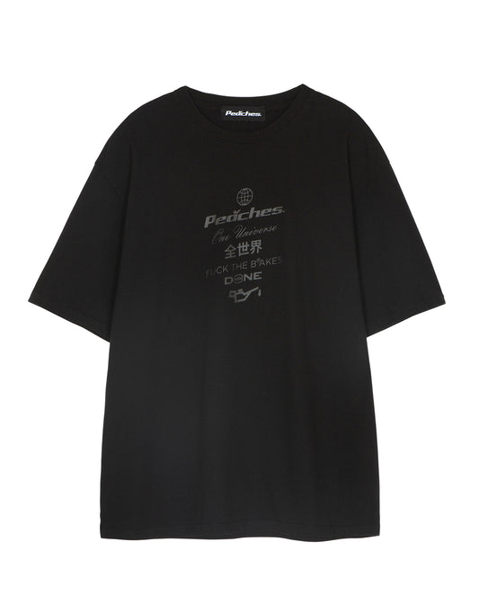 STAPLE LOGO TEE DOUBLE BLACK