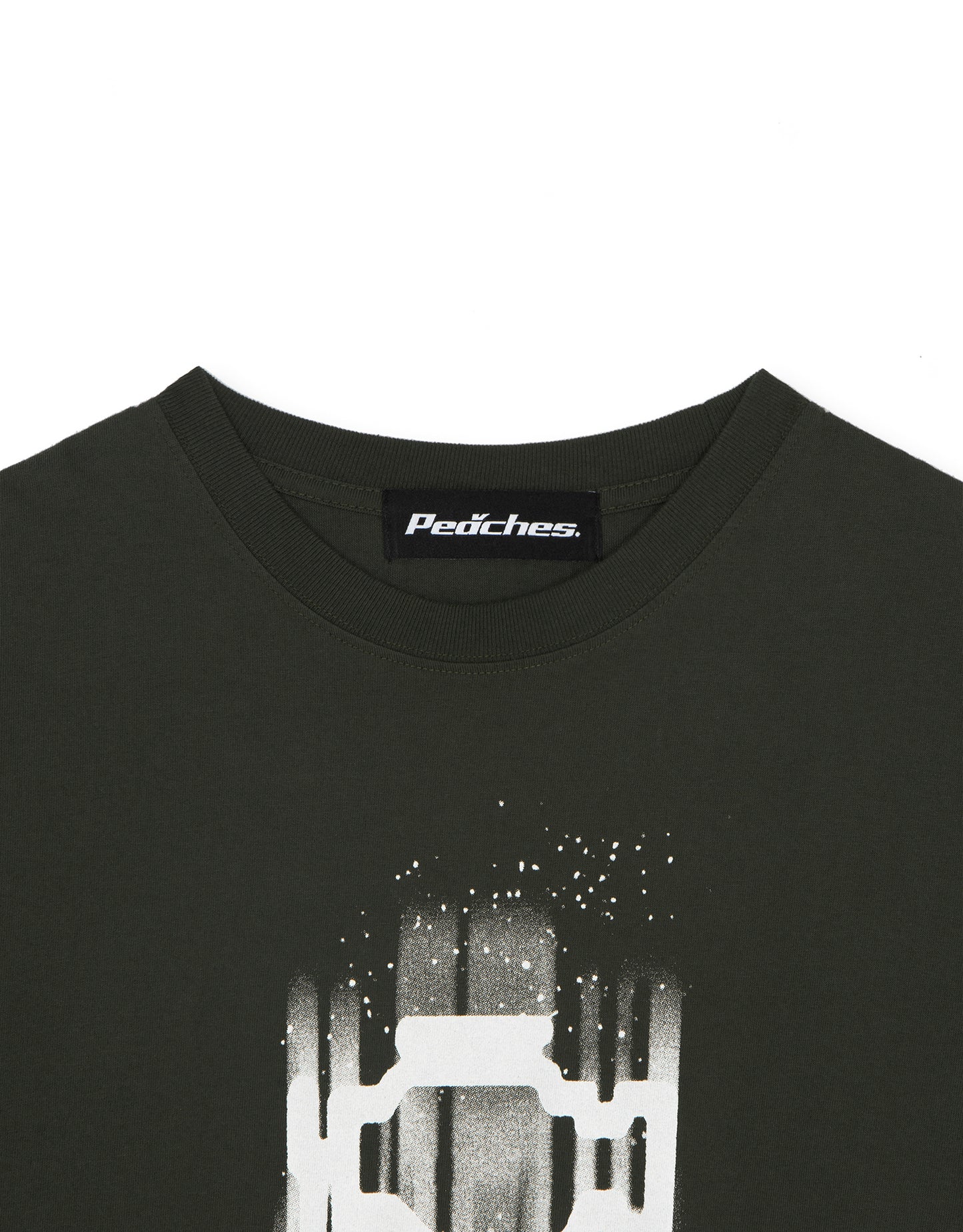 ENGINE CHECK TEE CHARCOAL